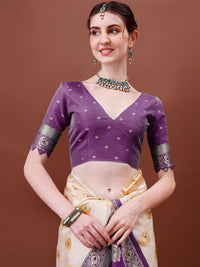 Kalini Woven Design Zari Banarasi Saree