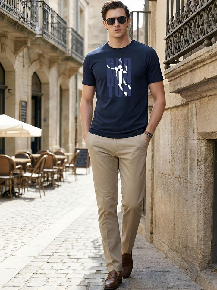ADRO Men Printed T-shirt