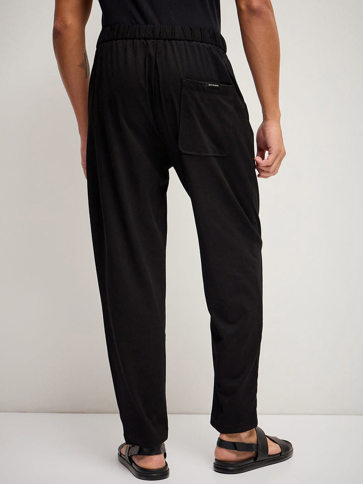 THE BEAR HOUSE Men Solid Regular Fit Trouser