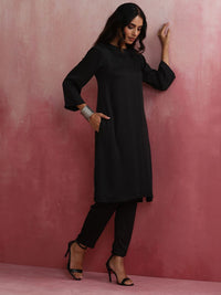 trueBrowns Round Neck Three Quarter Sleeve Tunic & Trouser Co-Ords
