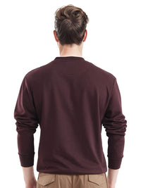 RARE RABBIT Men Printed Pullover Cotton Sweatshirt