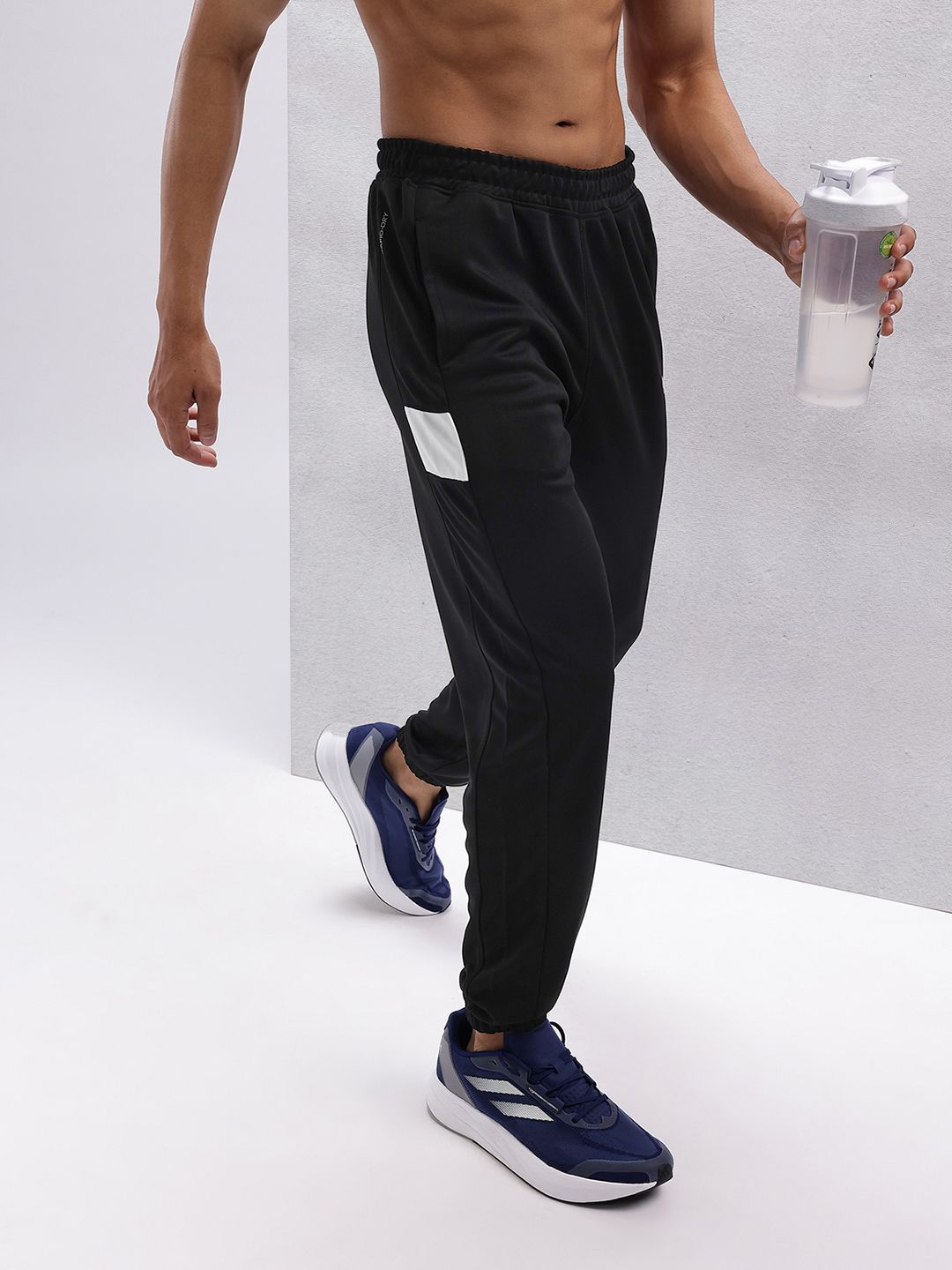 HRX by Hrithik Roshan Men Typography Printed Rapid-Dry Running Joggers