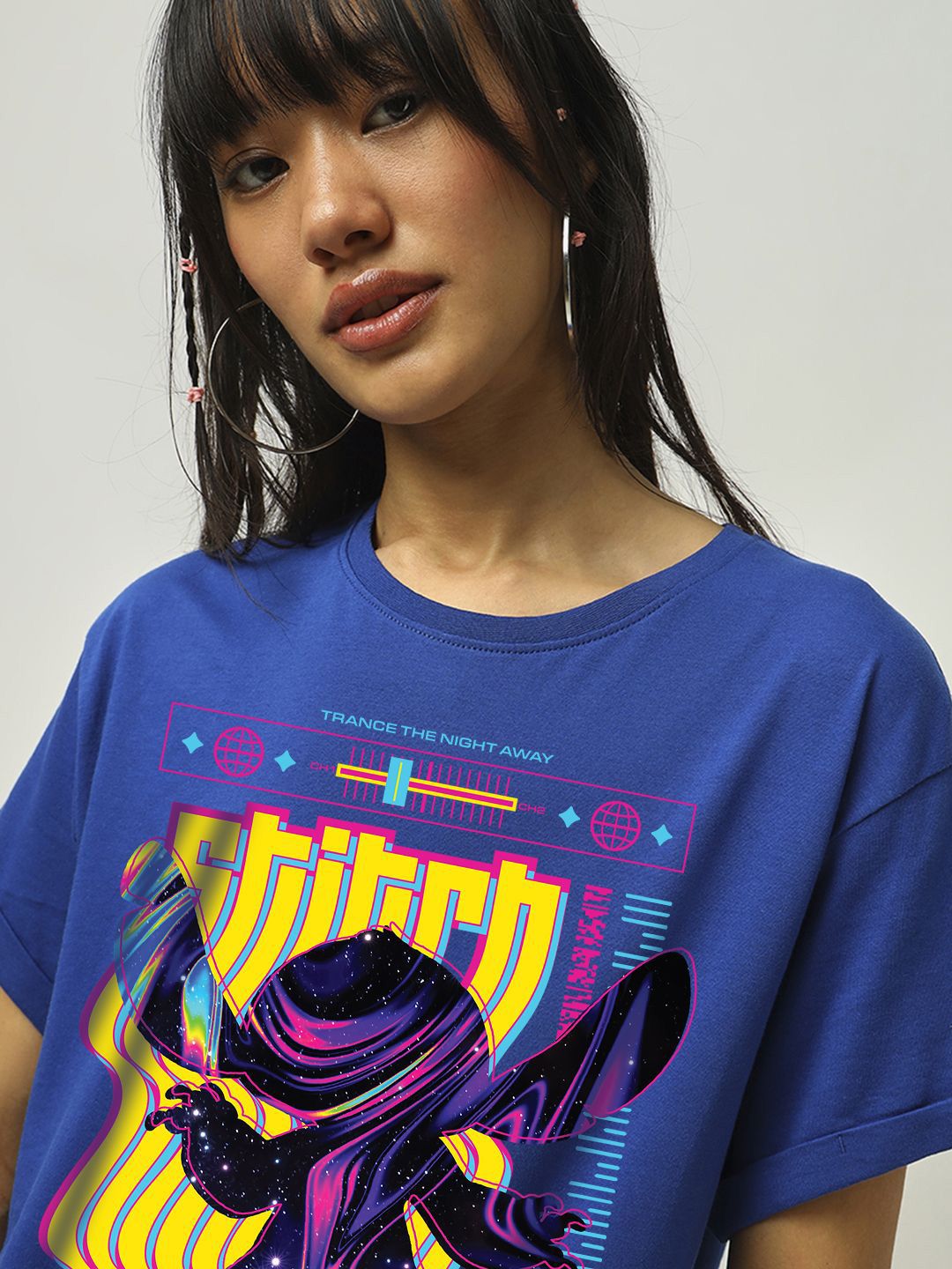 Bewakoof Women Lilo & Stitch T-Shirt