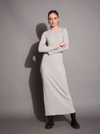 SASSAFRAS BASICS Bodycon Maxi Dress
