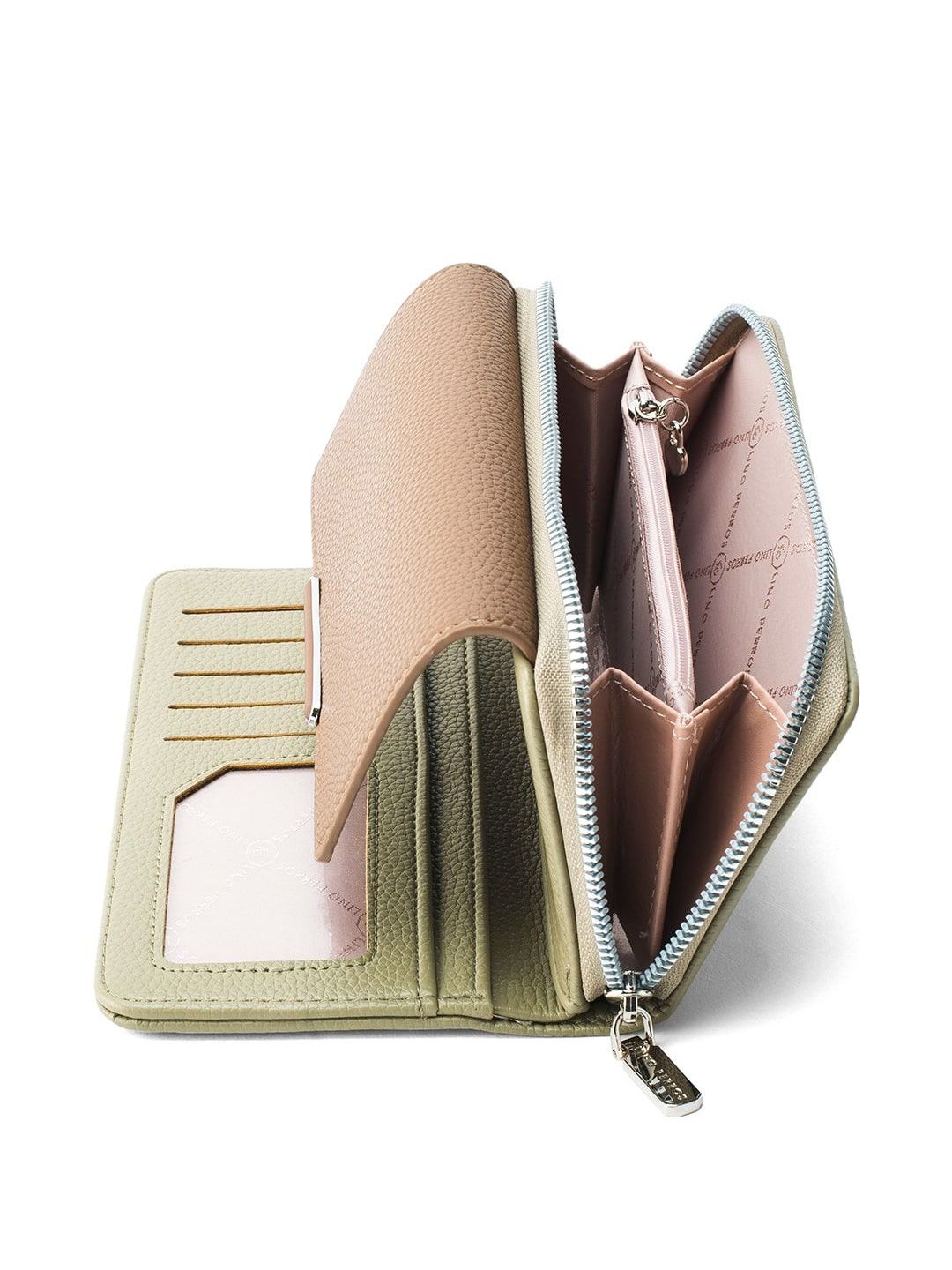 Lino Perros Women Colourblocked Card Holder