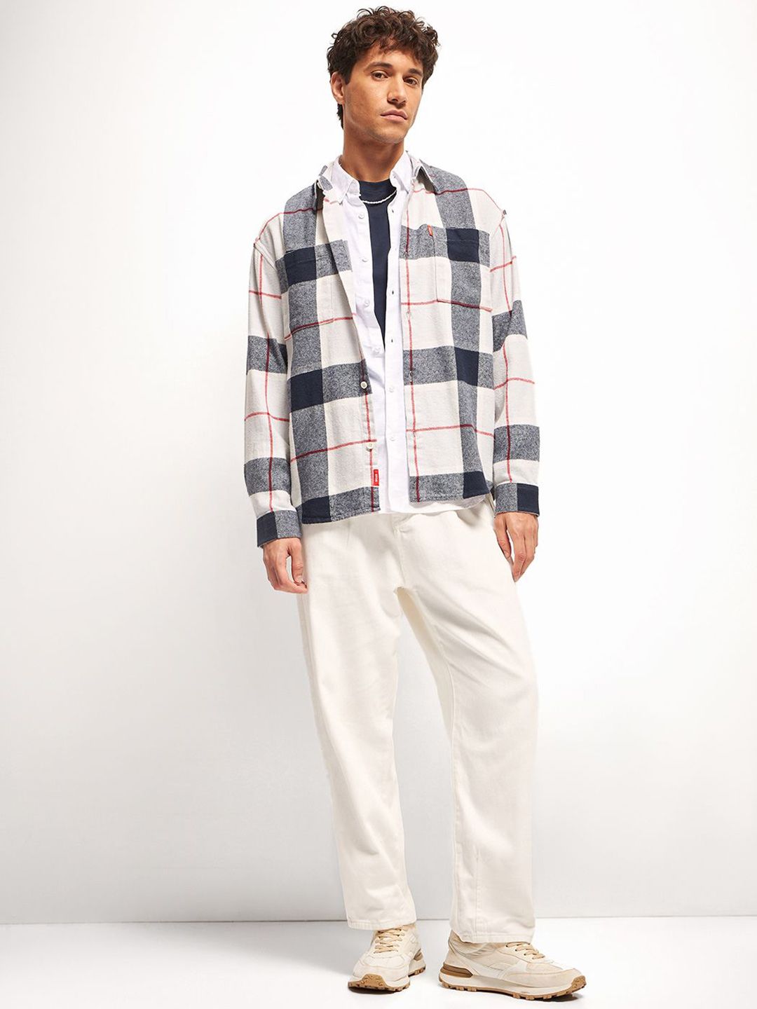 THE BEAR HOUSE Men Opaque Checked Casual Shirt