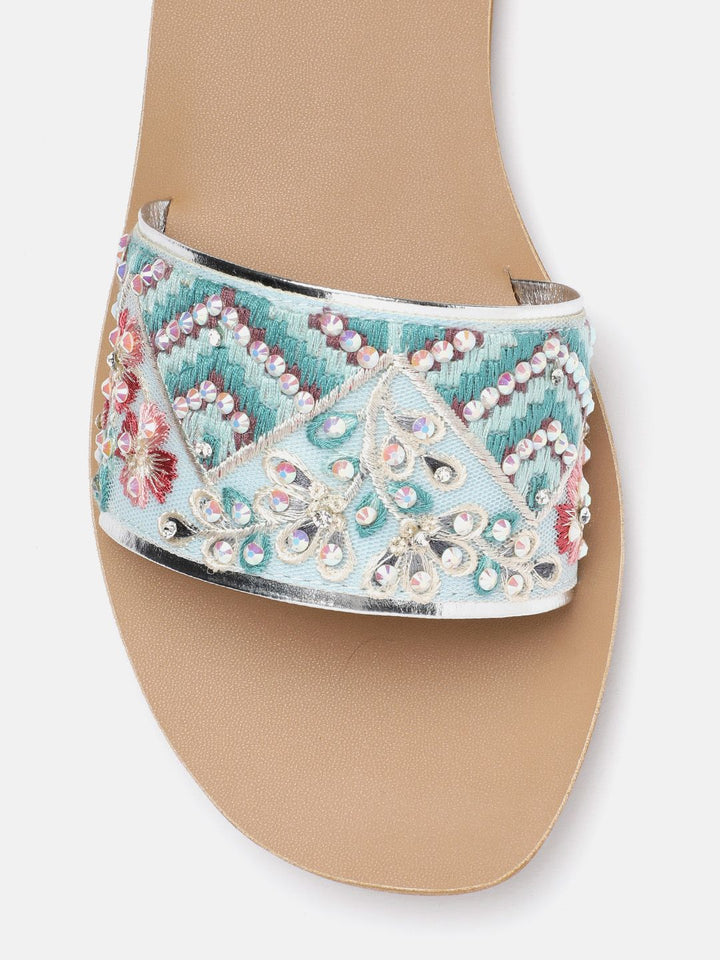 Anouk Women Embellished Open Toe Flats