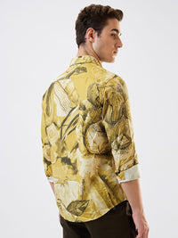 SPYKAR Men Spread Collar Floral Printed Casual Shirt