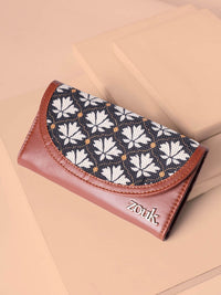 Zouk Wanita Bidri Kaiser Kyra Flap Wallet