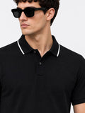 ADRO Men Polo Collar T-shirt
