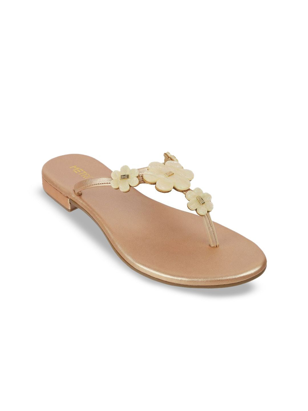 Metro Women Open Toe Flats