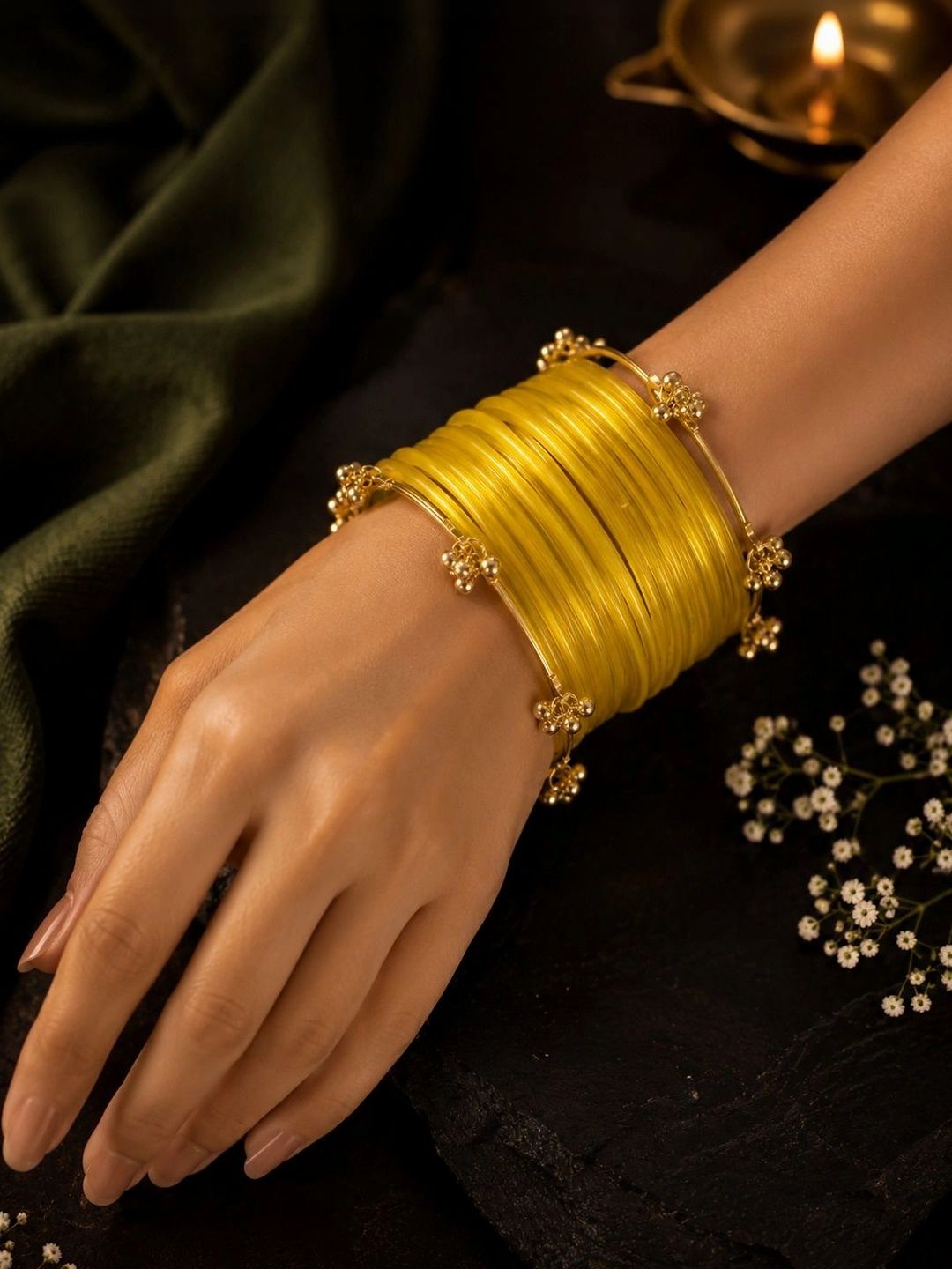 PANASH Gold-Plated Bangle