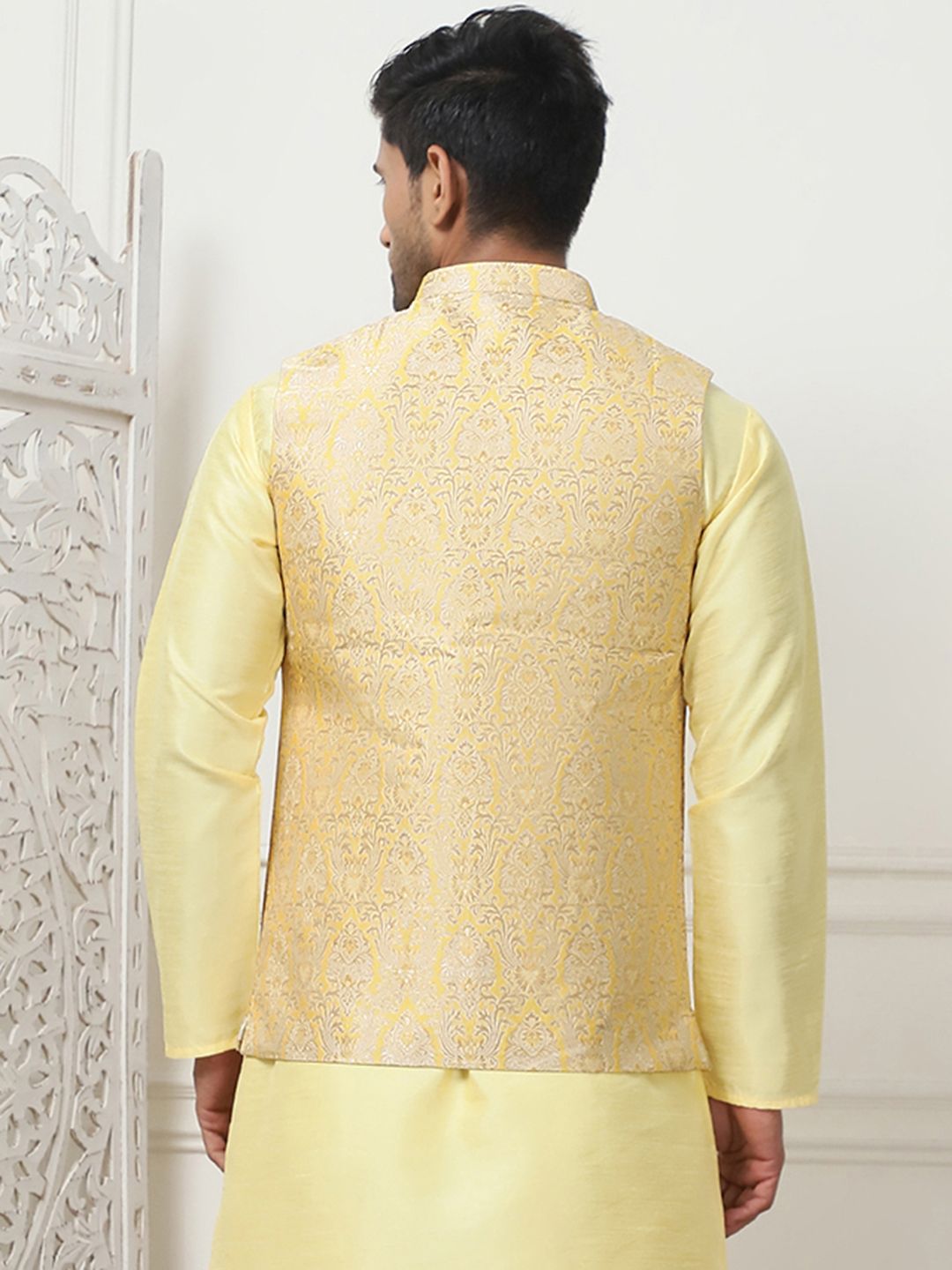 Anouk Woven Design Nehru Jacket