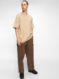 Bewakoof Cotton Round Neck Oversized T-shirt