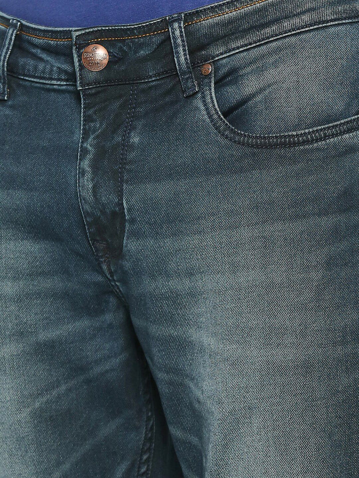 Being Human Men Slim Fit Clean Look Heavy Fade Jeans