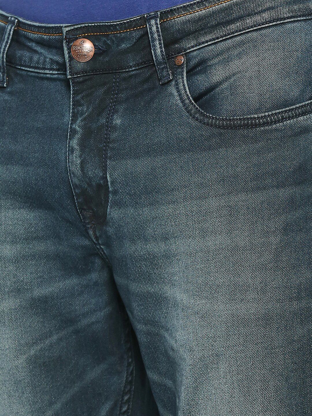 Being Human Men Slim Fit Clean Look Heavy Fade Jeans
