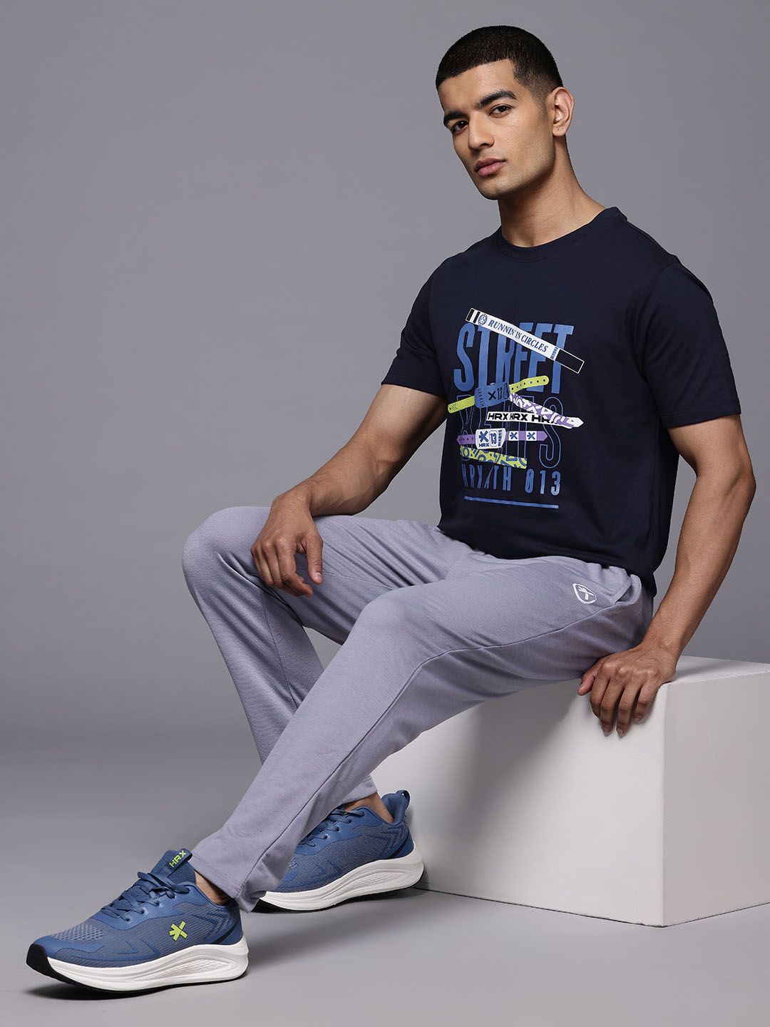 HRX by Hrithik Roshan Men Typography Printed Lifestyle T-shirt