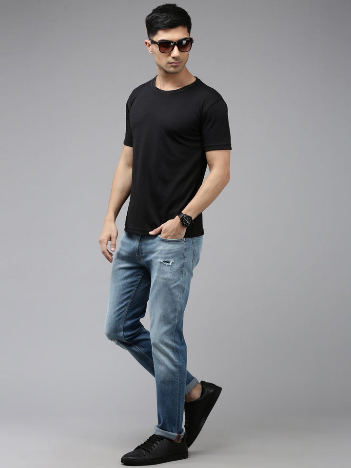 SPYKAR Men Rover Mildly Distressed Light Fade Stretchable Jeans