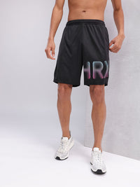 HRX by Hrithik Roshan Men Printed Rapid-Dry Training Sports Shorts