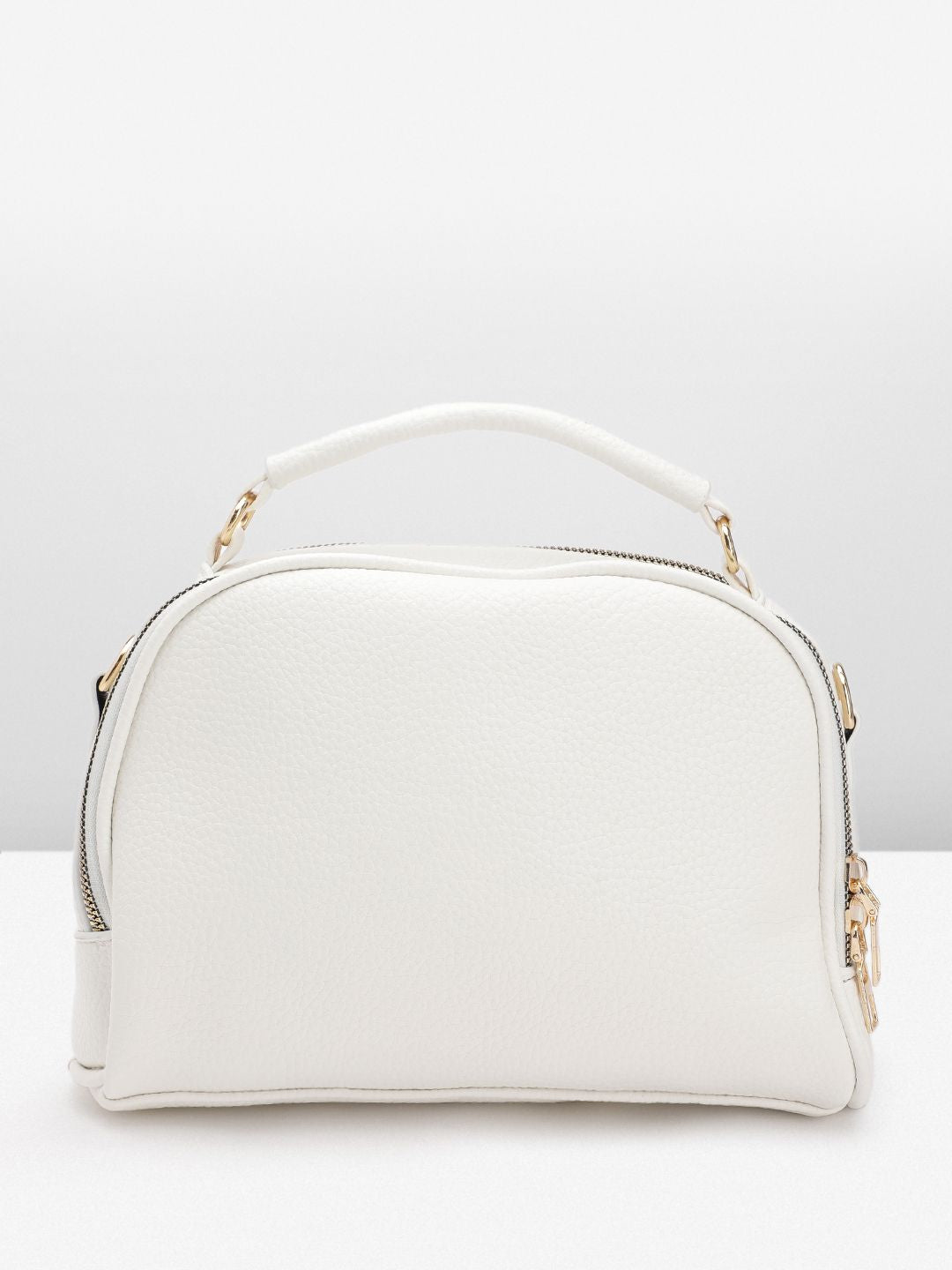 DressBerry Textured Structured Handheld Bag