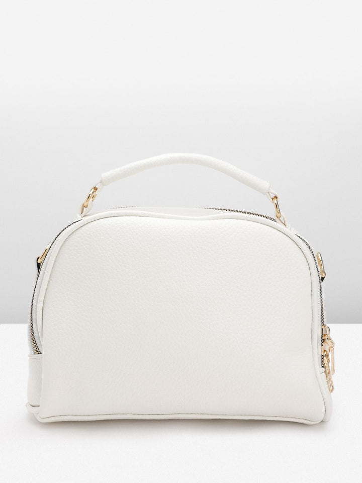 DressBerry Textured Structured Handheld Bag