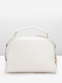 DressBerry Textured Structured Handheld Bag