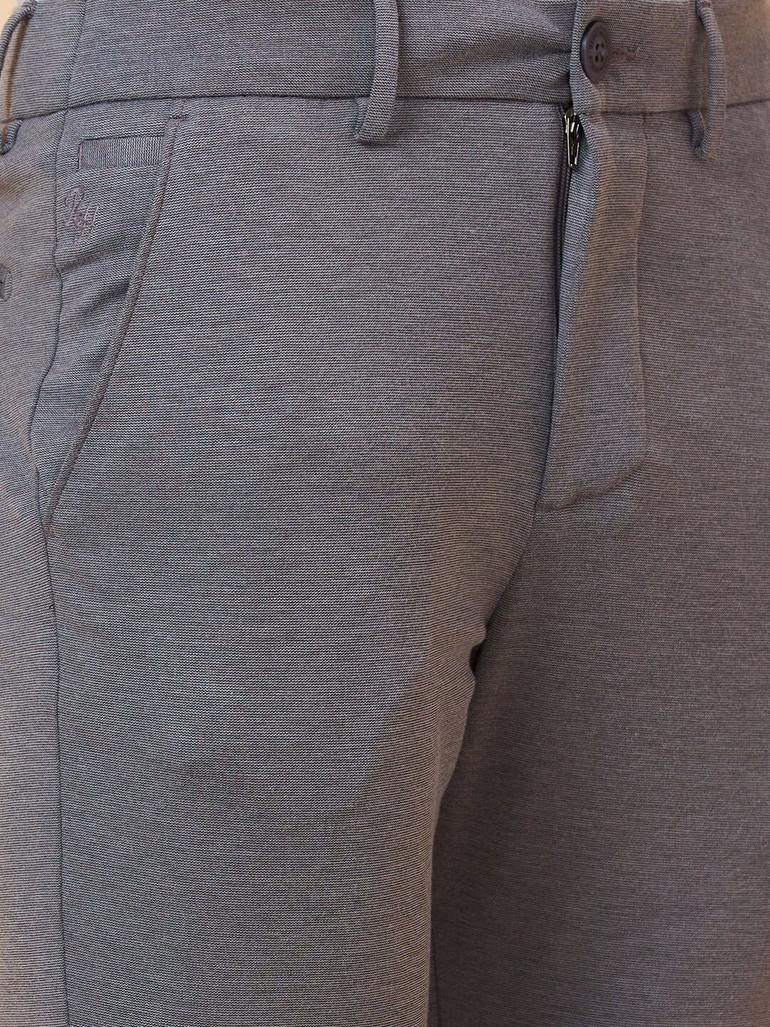 Being Human Men Mid-Rise Cotton Plain Regular Trousers Trousers