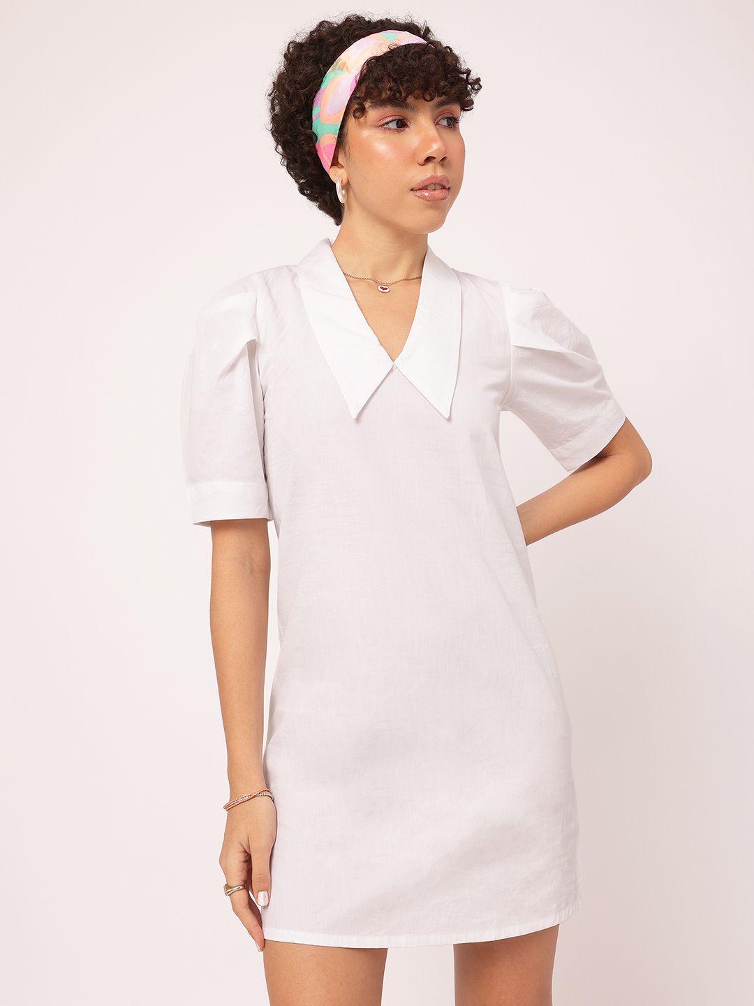 DressBerry Cottagecore Chic Sheath Mini Dress