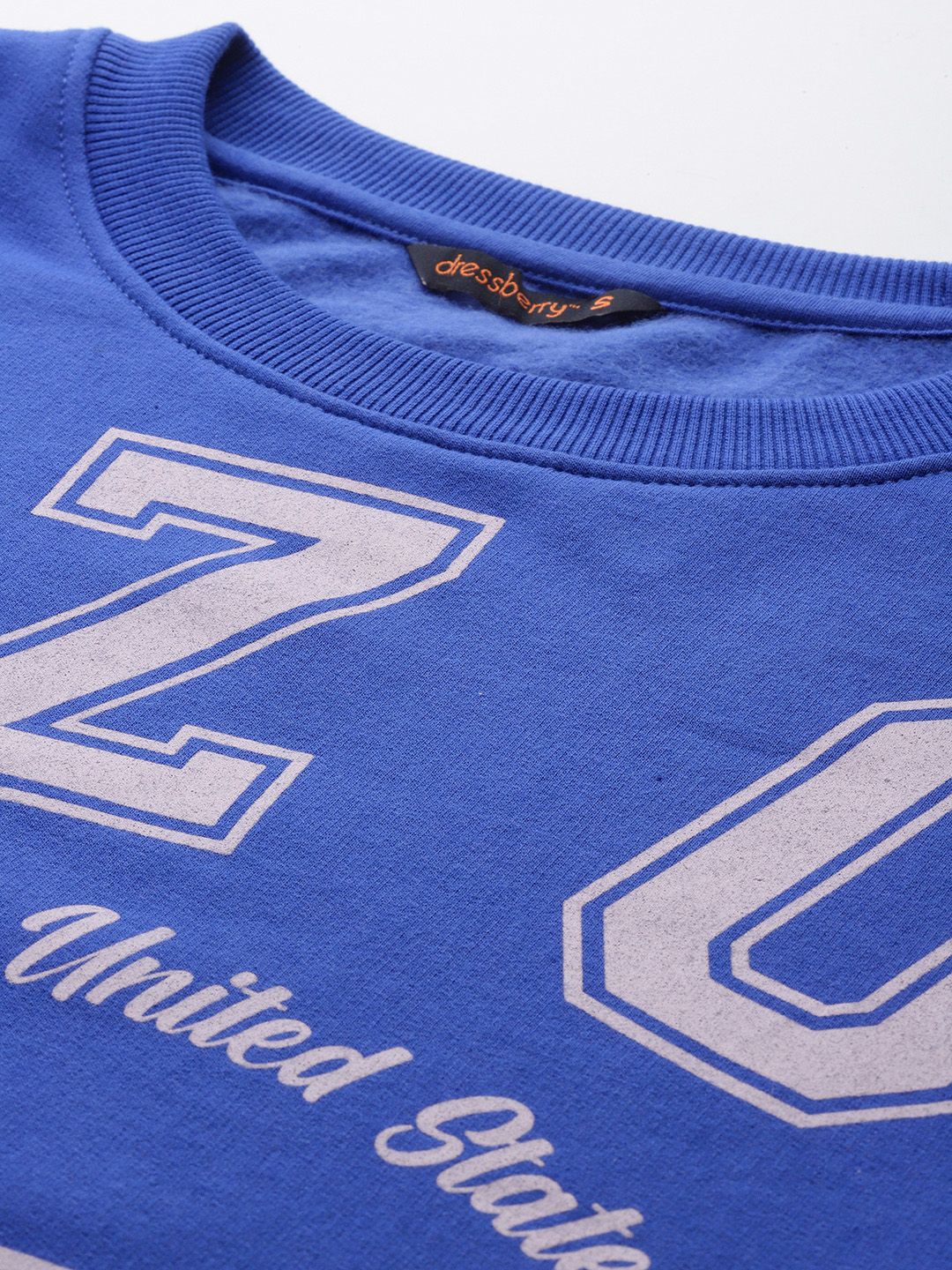 DressBerry Typography Print Sweatshirt