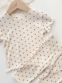 YK Printed T-shirt with Trousers