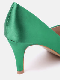 Lino Perros Faux Crystal Broach Stiletto Pumps