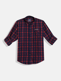 Monte Carlo Boys Checked Casual Smart Fit Shirt