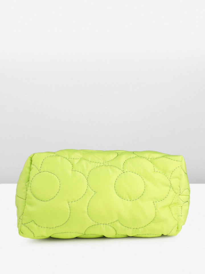 DressBerry Floral Self-Design Quilted Handheld Bag