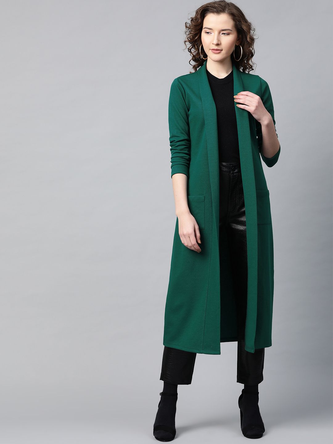 SASSAFRAS Open Front Longline Shrug