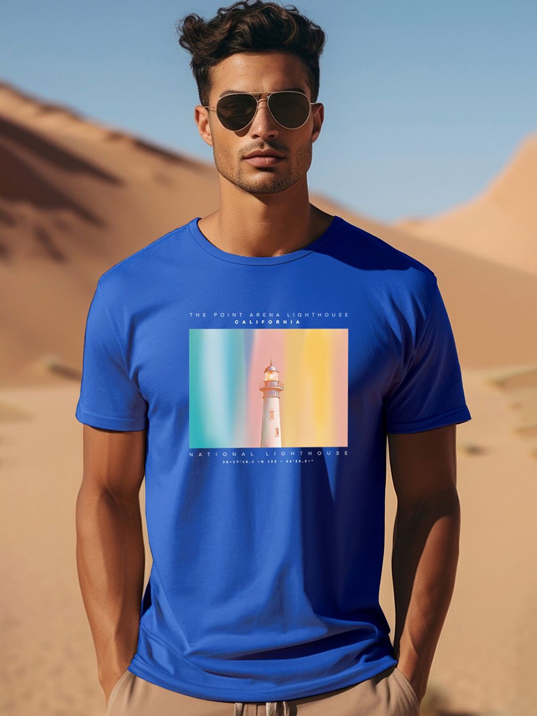 ADRO Men Printed T-shirt