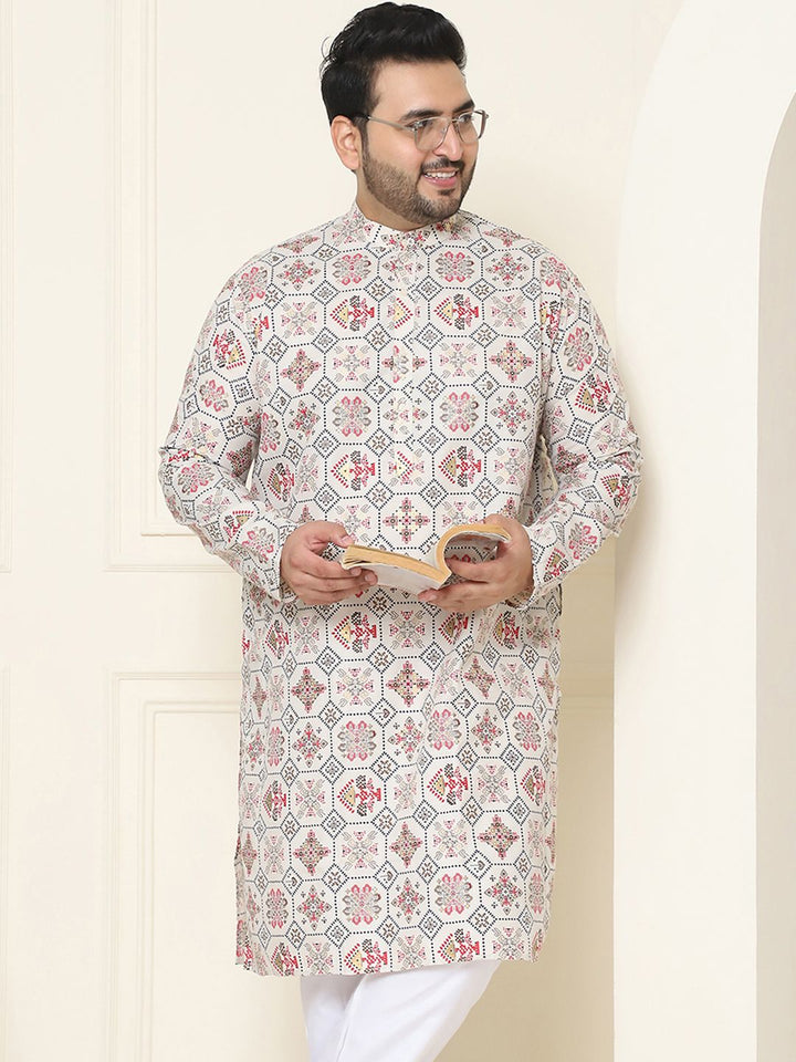 SOJANYA PLUS Ethnic Motifs Printed Kurta
