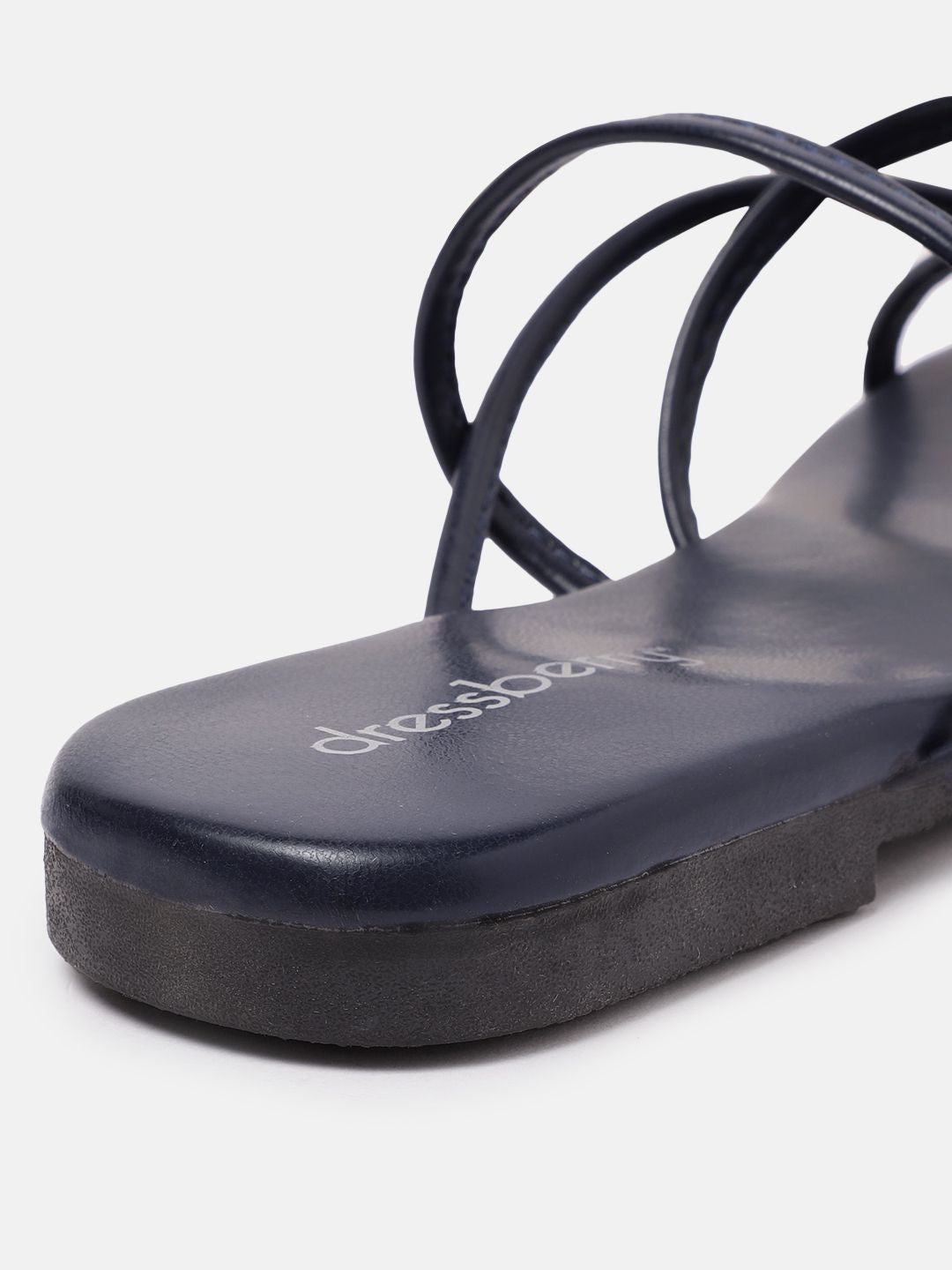 DressBerry Women Solid Open Toe Flats