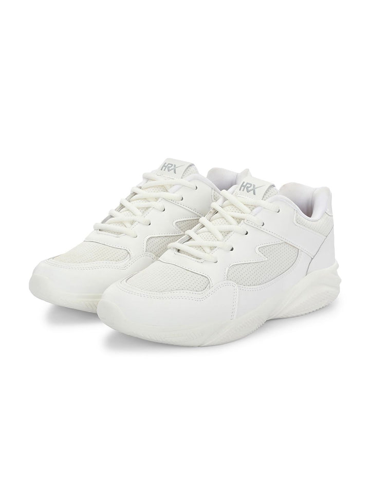 HRX by Hrithik Roshan Women White Mesh Running Non-Marking Shoes