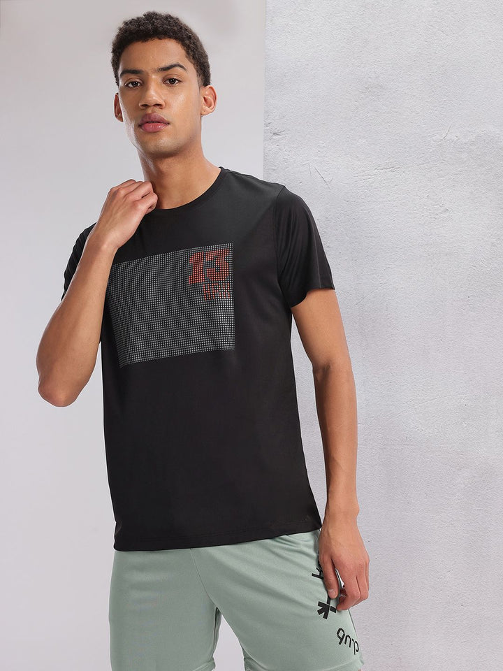 HRX by Hrithik Roshan Printed Rapid-Dry Training T-shirt