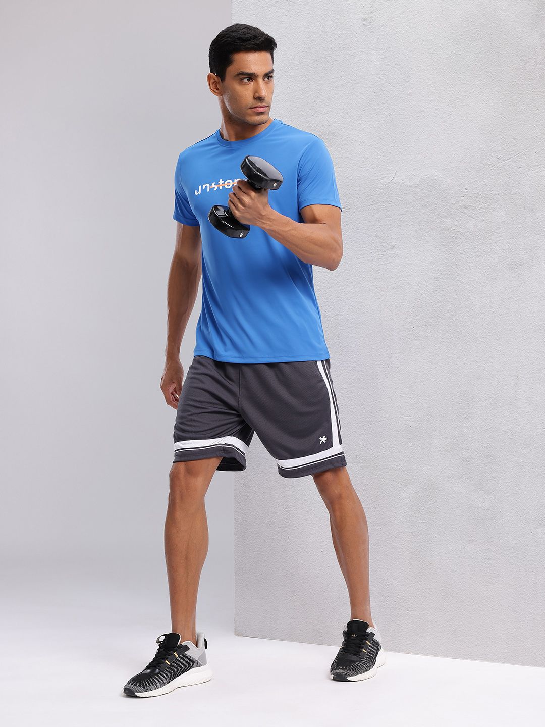 HRX by Hrithik Roshan Men Rapid-Dry Slim Fit Training Shorts