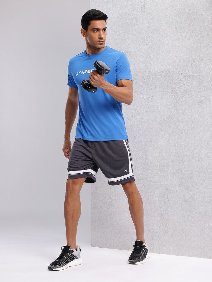 HRX by Hrithik Roshan Men Rapid-Dry Slim Fit Training Shorts