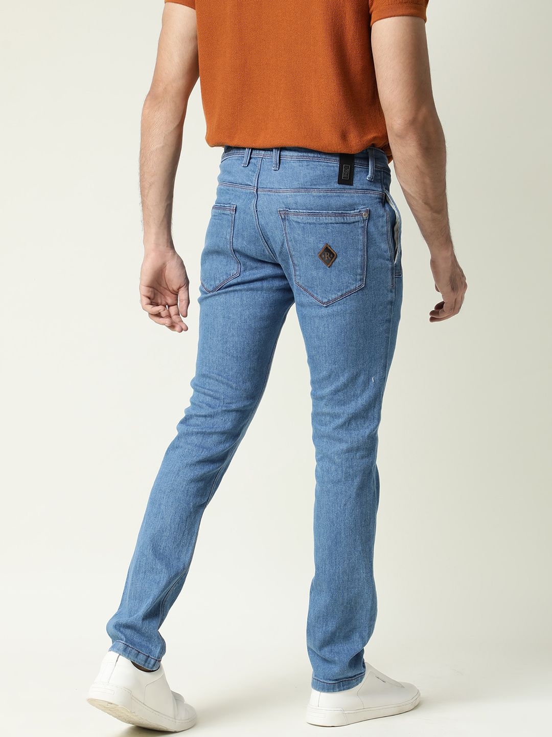 RARE RABBIT Men Midtas Slim Fit Stretchable Jeans
