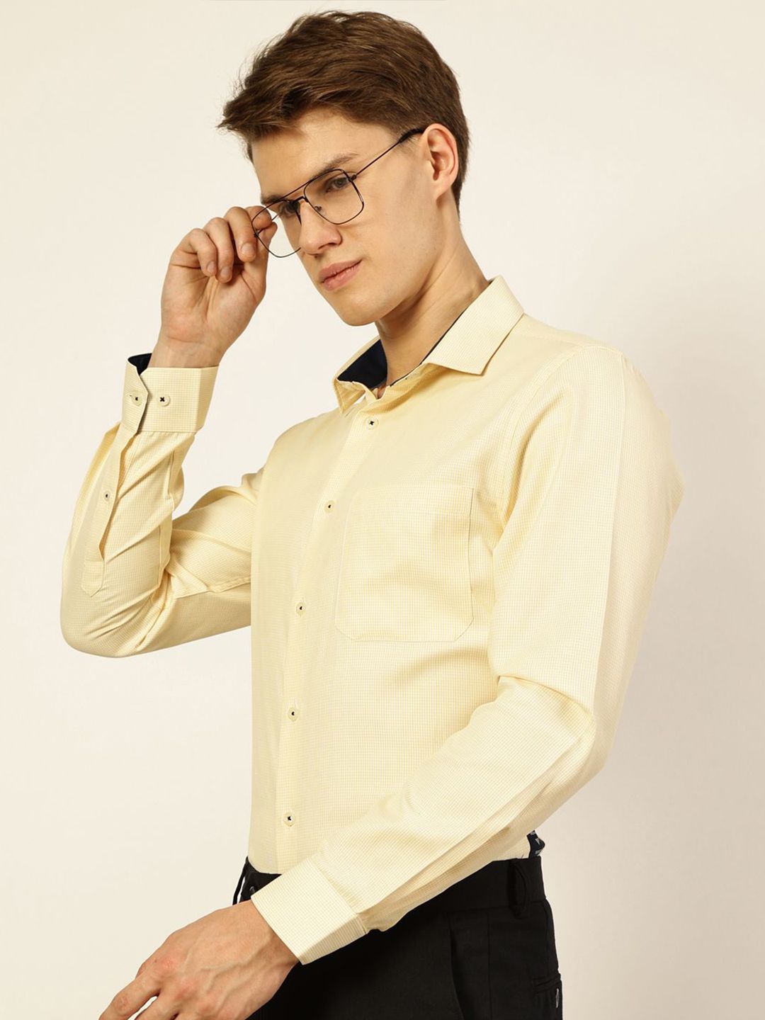 Thomas Scott Men Premium Opaque Formal Shirt