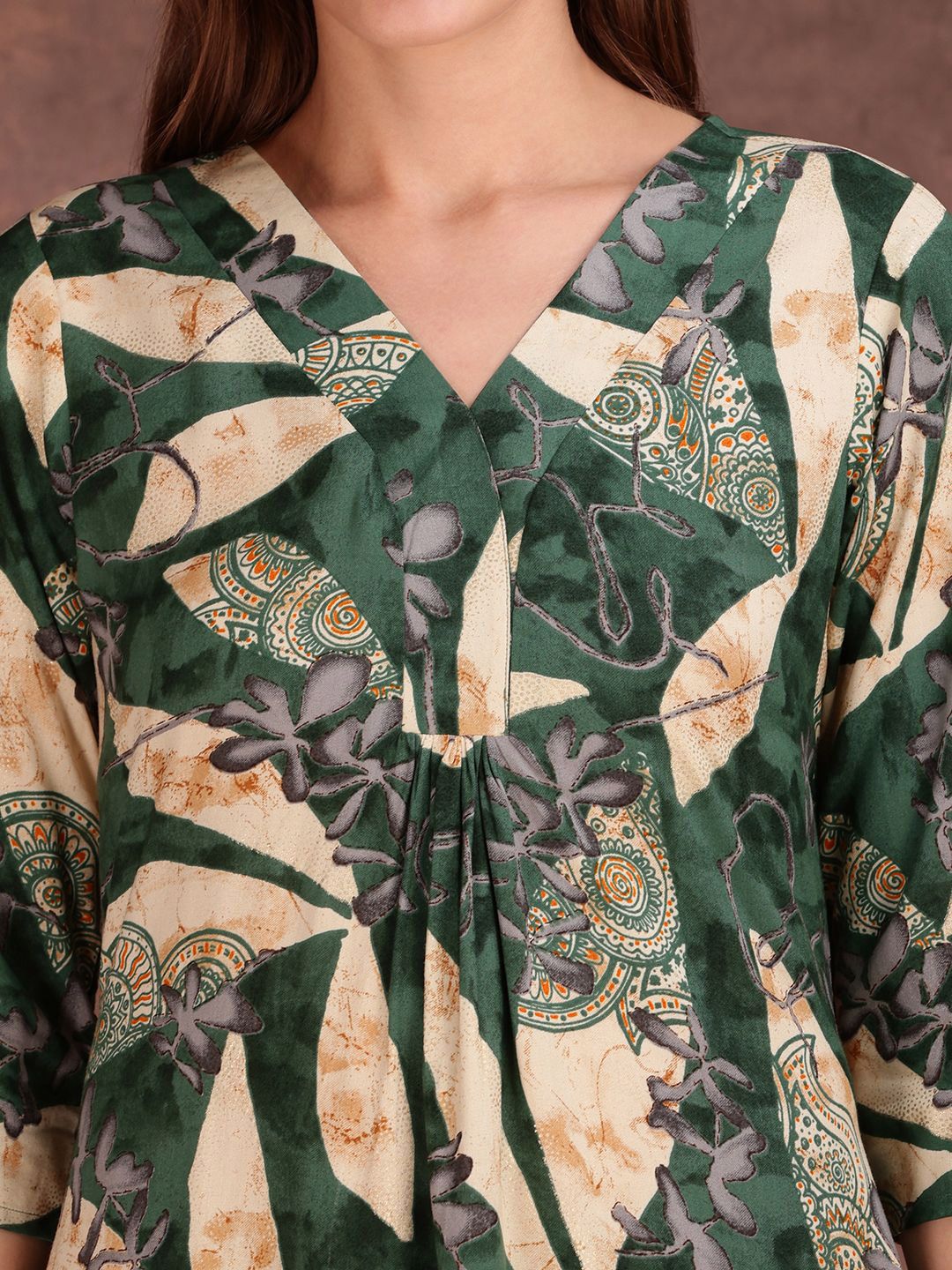 KALINI Women Floral Printed Regular Kurta with Palazzos