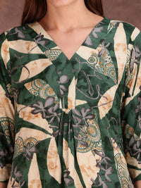 KALINI Women Floral Printed Regular Kurta with Palazzos