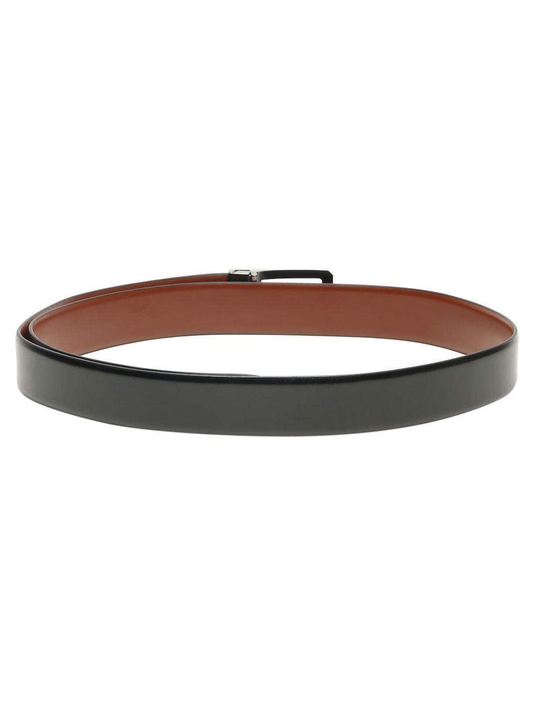 Teakwood Leathers Men Leather Reversible Formal Belt