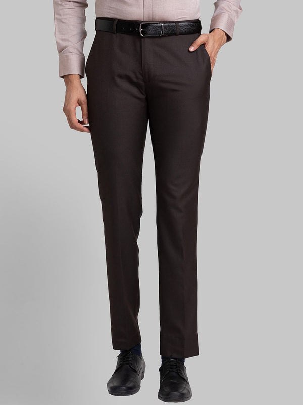 Raymond Slim-Fit Mid-Rise Trouser