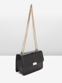 Lino Perros Textured Structured Shoulder Bag