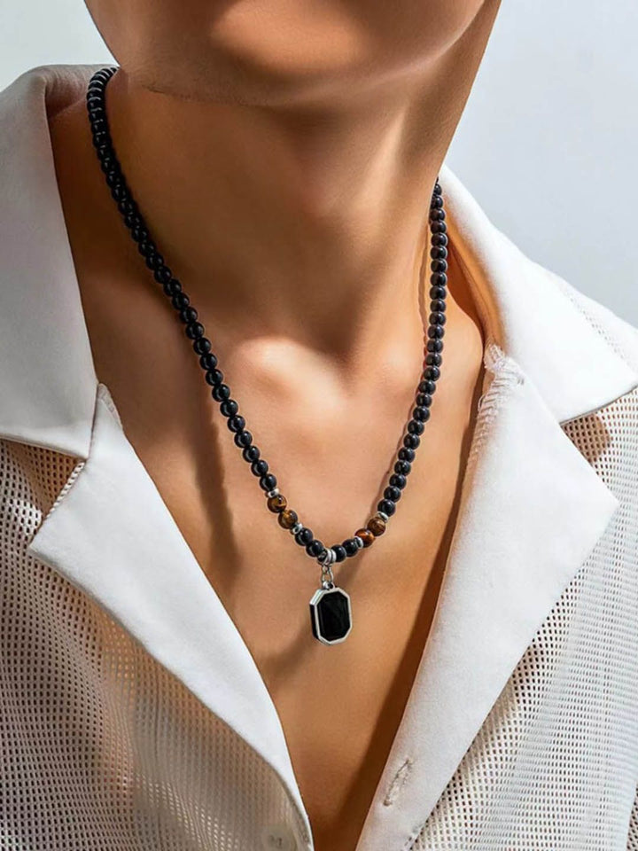 SALTY Men Stainless Steel Pendant with Chains