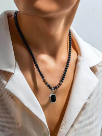 SALTY Men Stainless Steel Pendant with Chains